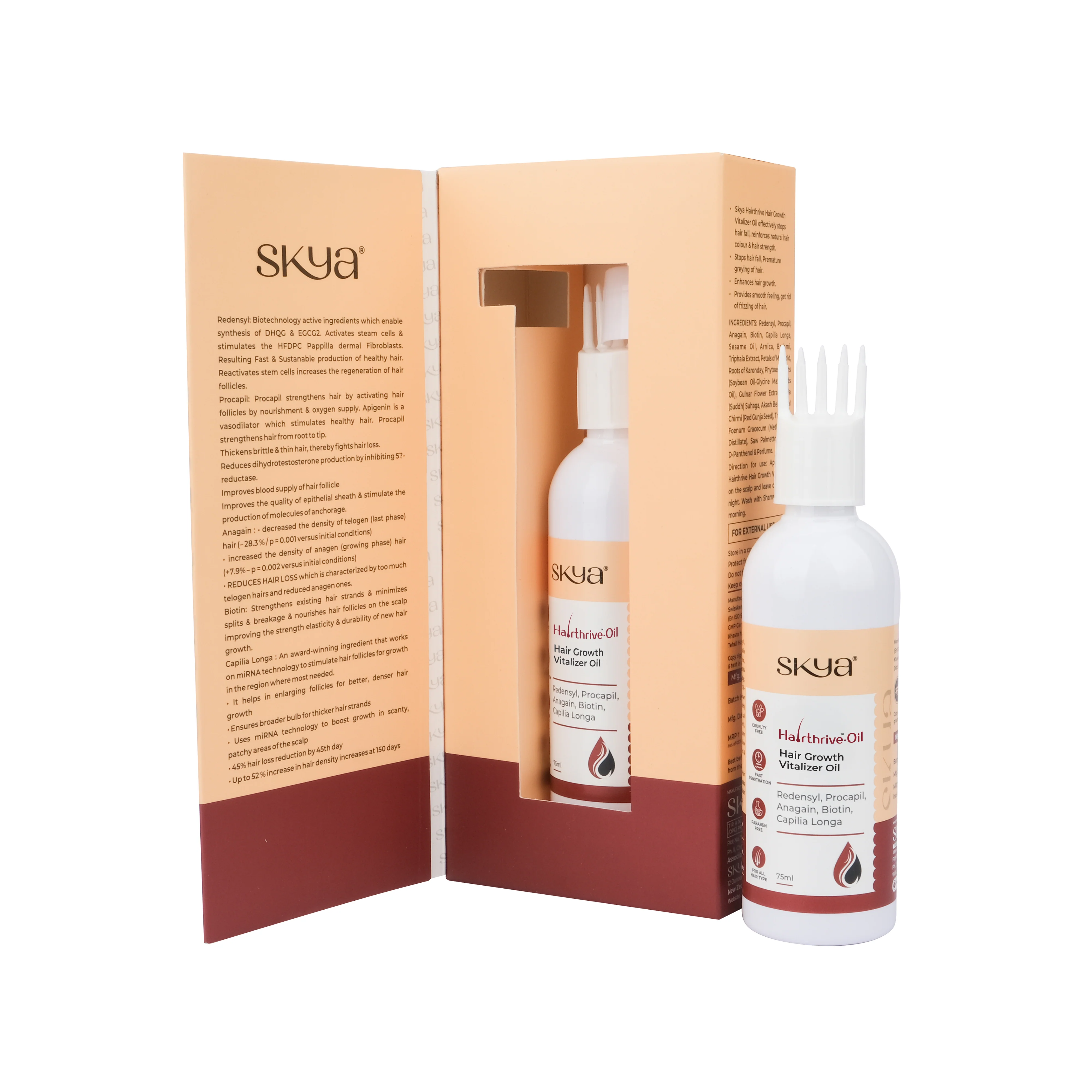 SKYA HAIRTHRIVE - Hair Growth Vitalizer Oil - Image 4