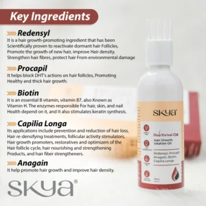 Alternative view of SKYA HAIRTHRIVE - Hair Growth Vitalizer Oil