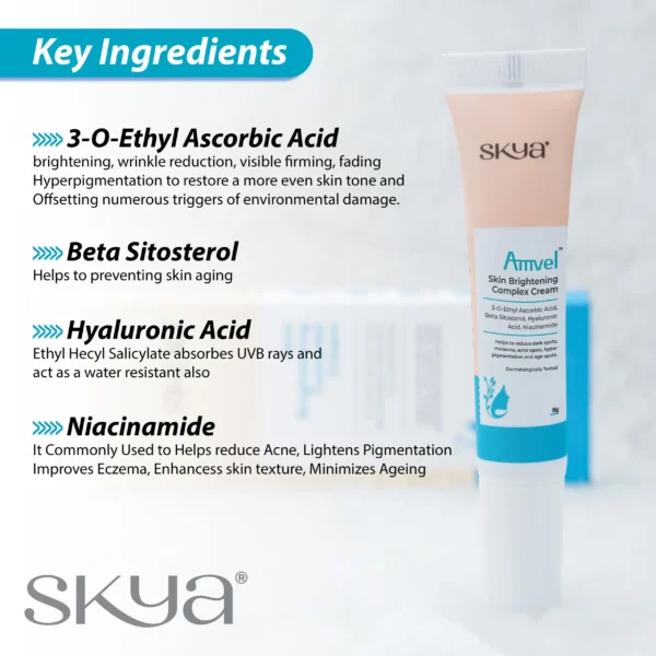 SKYA AMVEL Skin Brightening Complex Cream - Image 4