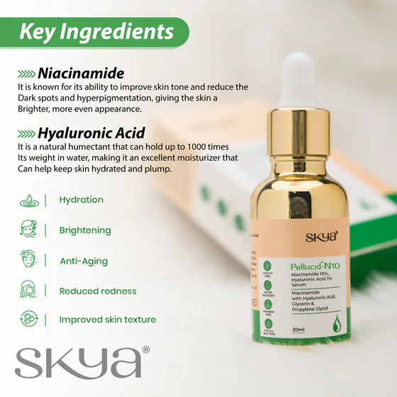 SKYA PELLUCID-N10 NIACINAMIDE SERUM 10 - Image 3